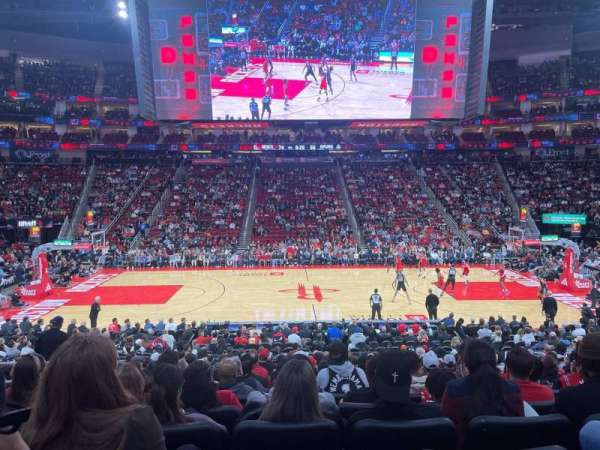 Toyota Center, section: 120, row: 18, seat: 12