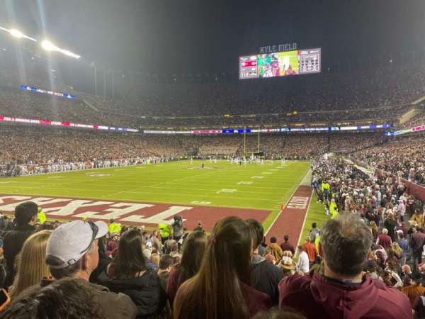 Kyle Field, section: 116, row: 10, seat: 1