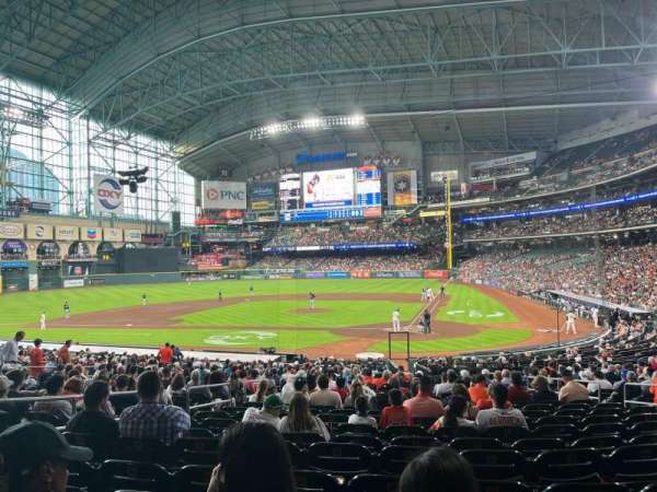 Daikin Park, section: 116, row: 32, seat: 23