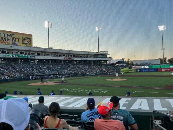 Sutter Health Park, section: 106, row: 9, seat: 1