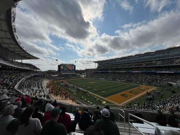 McLane Stadium, section: 219, row: 8, seat: 1