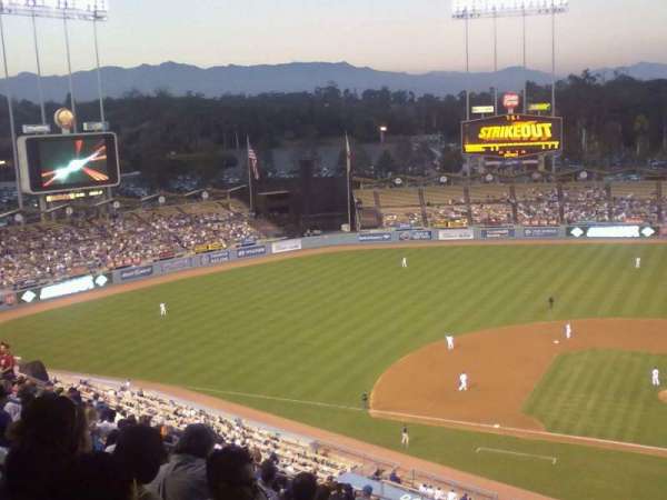 Dodger Stadium, section: top deck