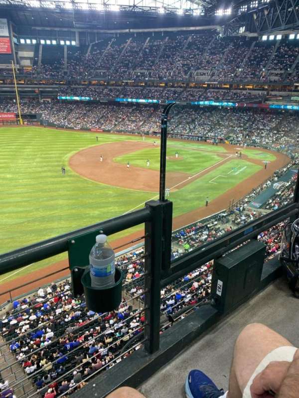 Chase Field, section: 329, row: 1, seat: 2