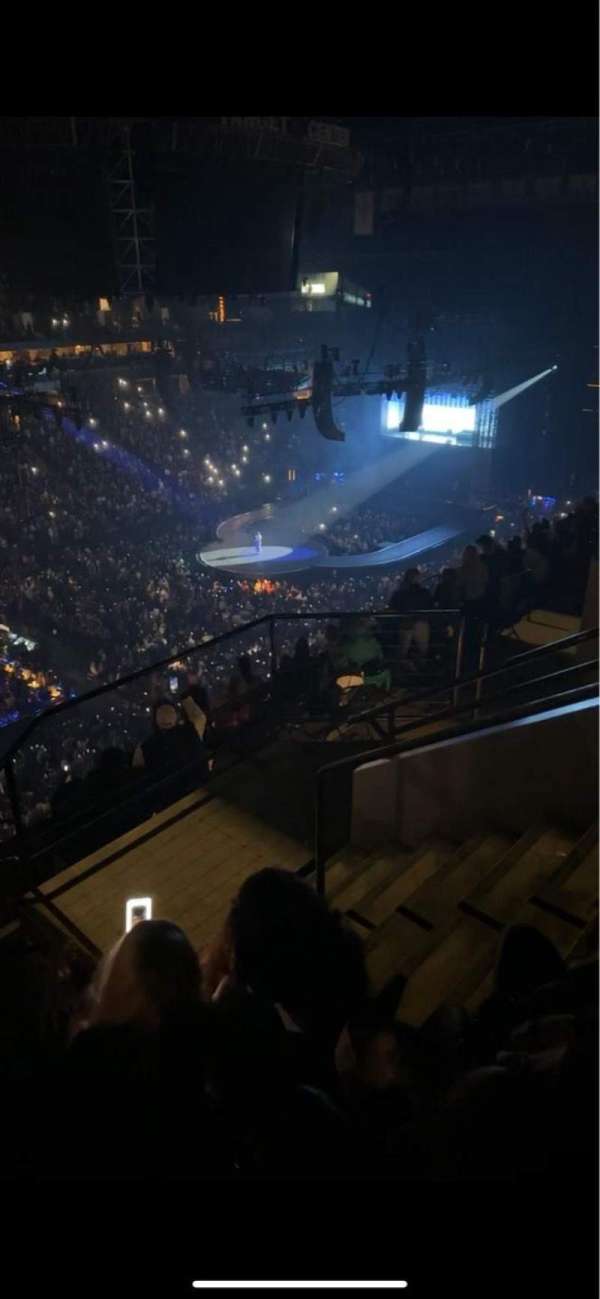 Target Center, section: 235, row: J, seat: 4
