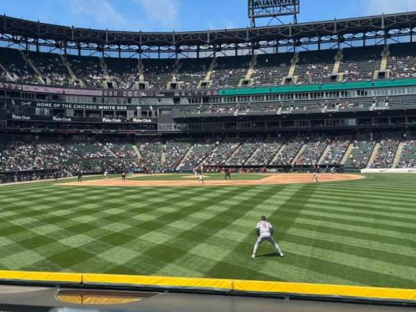 Rate Field, section: 104, row: 9, seat: 11