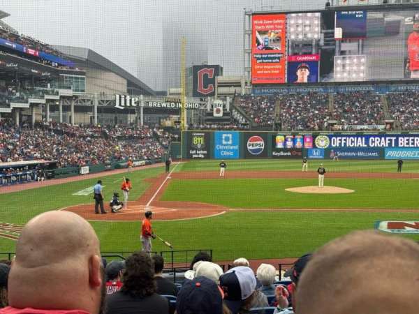 Progressive Field, section: 149, row: T, seat: 7