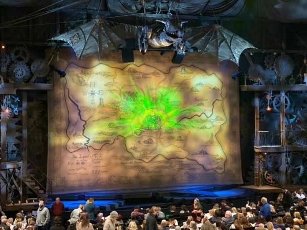Gershwin Theatre, section: Orchestra L, row: V, seat: 3
