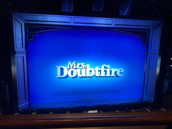 Stephen Sondheim Theatre, section: Mezzanine C, row: AA, seat: 116