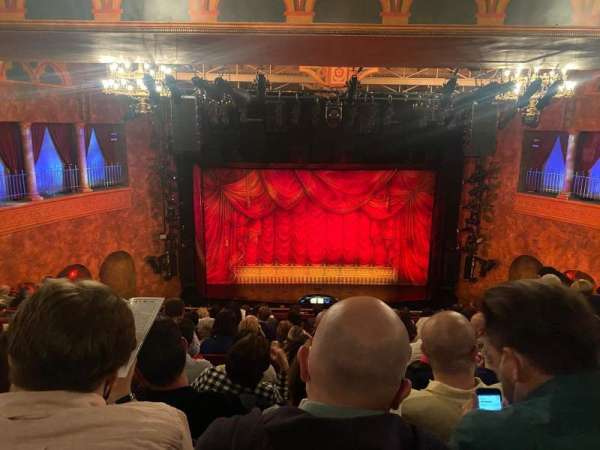 August Wilson Theatre, section: Mezzanine C, row: L, seat: 114