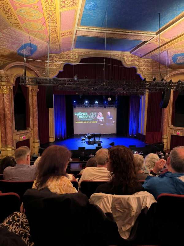 Paramount Hudson Valley Theater, section: Front Mezzanine LC, row: E, seat: 109