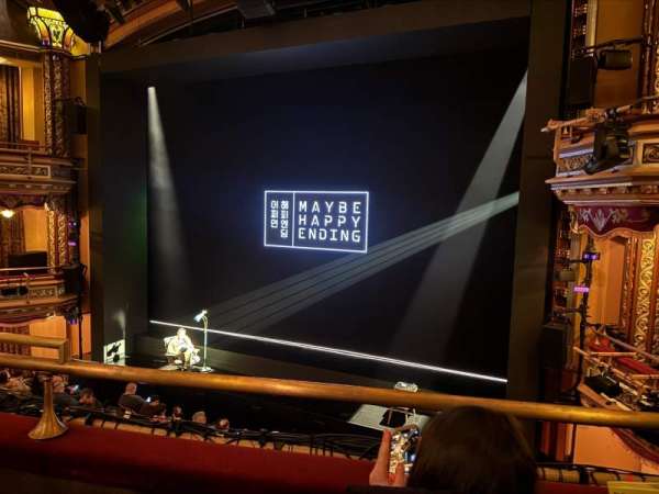 Belasco Theatre, section: Mezzanine R, row: B, seat: 6