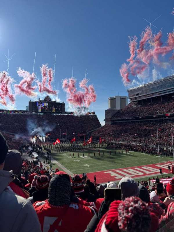 Ohio stadium, section: 8A, row: 23, seat: 15