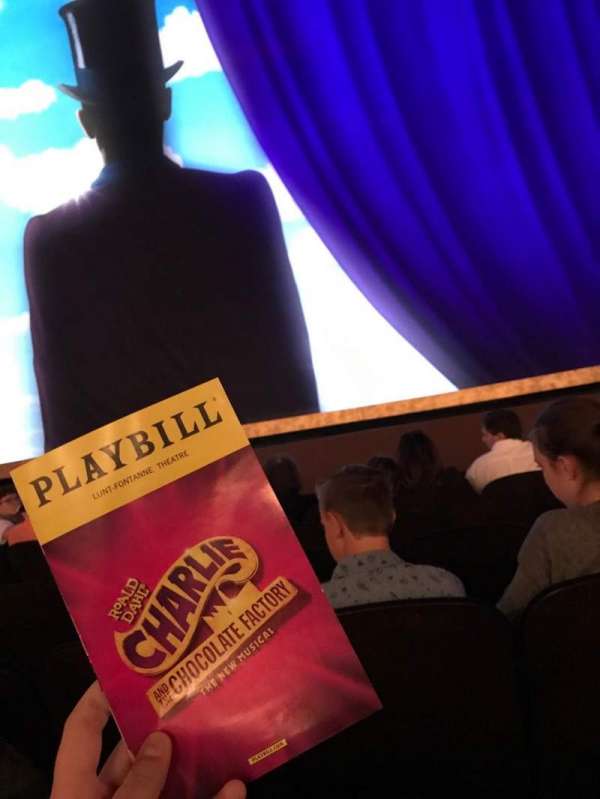 Lunt-Fontanne Theatre, section: Orchestra C, row: G, seat: 108