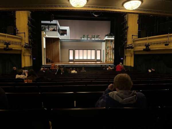 Hudson Theatre, section: Orchestra C, row: R, seat: 108