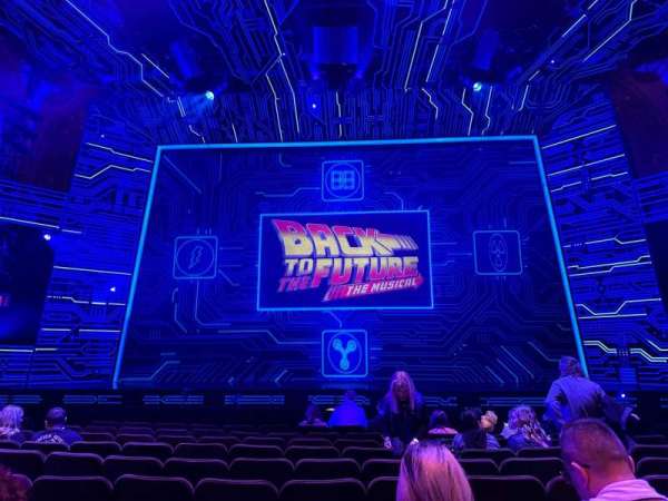 Winter Garden Theatre, section: Orchestra C, row: K, seat: 108