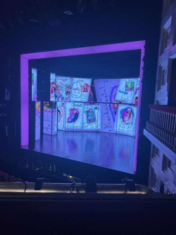 Savoy Theatre, section: Dress Circle, row: A, seat: 3