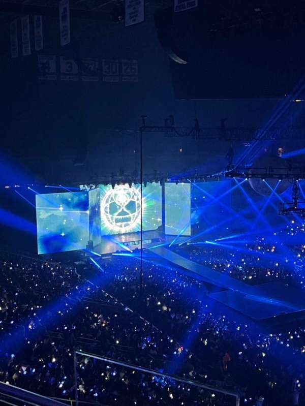 Prudential Center, section: 133, row: 4