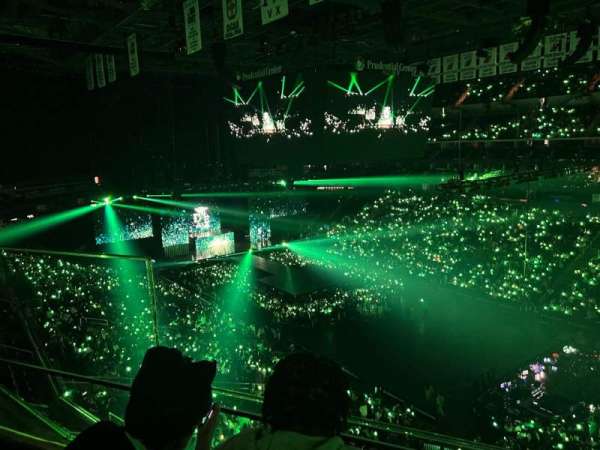 Prudential Center, section: 133, row: 2