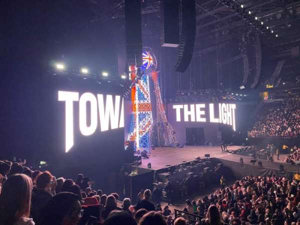 AO Arena, section: 103, row: N, seat: 5