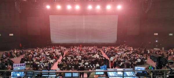 Zénith de Rouen, section: P, row: 3, seat: 16