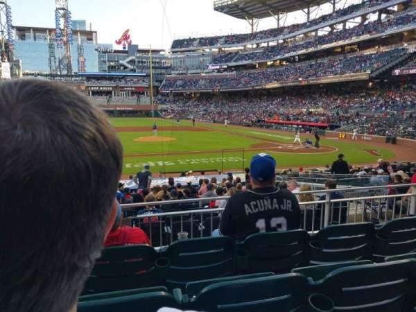 Truist Park, section: 131, row: 4, seat: 9