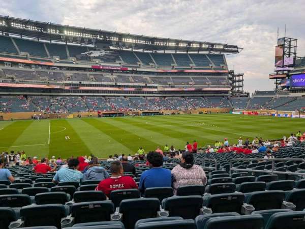 Lincoln Financial Field, section: 117, row: 23, seat: 8