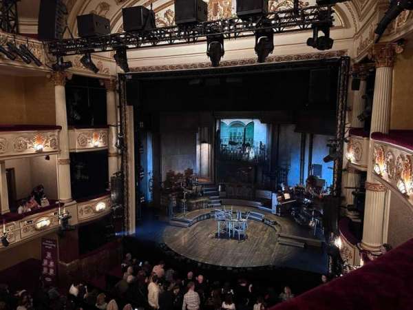 Lyric Theatre, West End, section: Grand Circle, row: A, seat: 16