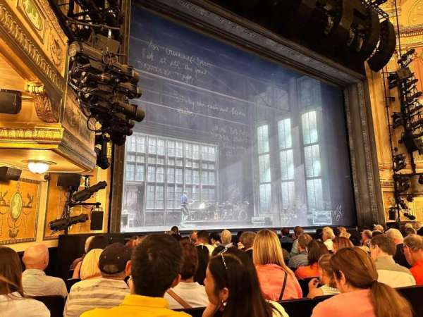 Neil Simon Theatre, section: Orchestra L, row: J, seat: 13