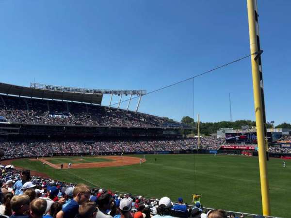 Kauffman Stadium, section: 247, row: HH, seat: 9