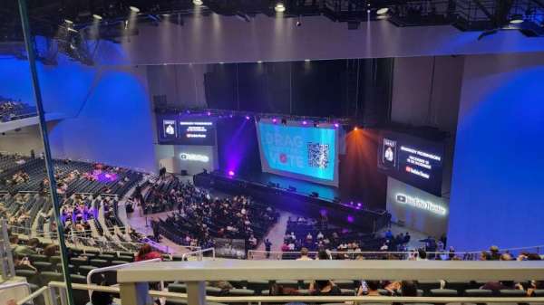 YouTube Theater, section: 306, row: A, seat: 2