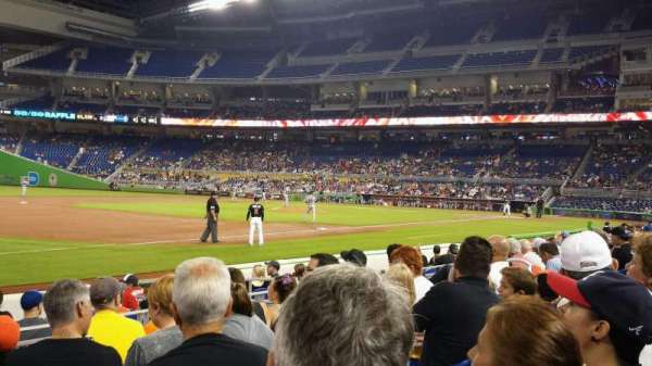 LoanDepot Park, section: 23, row: E, seat: 14