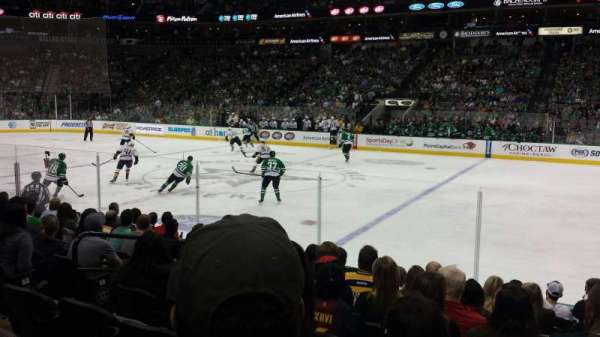 American Airlines Center, section: 105, row: K, seat: 12