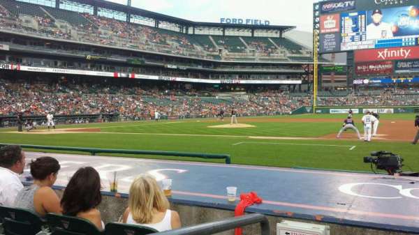 Comerica Park, section: 120, row: 9, seat: 6
