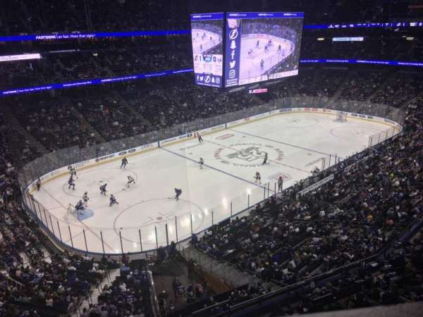 Benchmark International Arena, section: 215, row: A, seat: 4