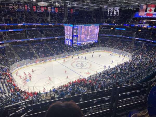 Benchmark International Arena, section: 304, row: H, seat: 17