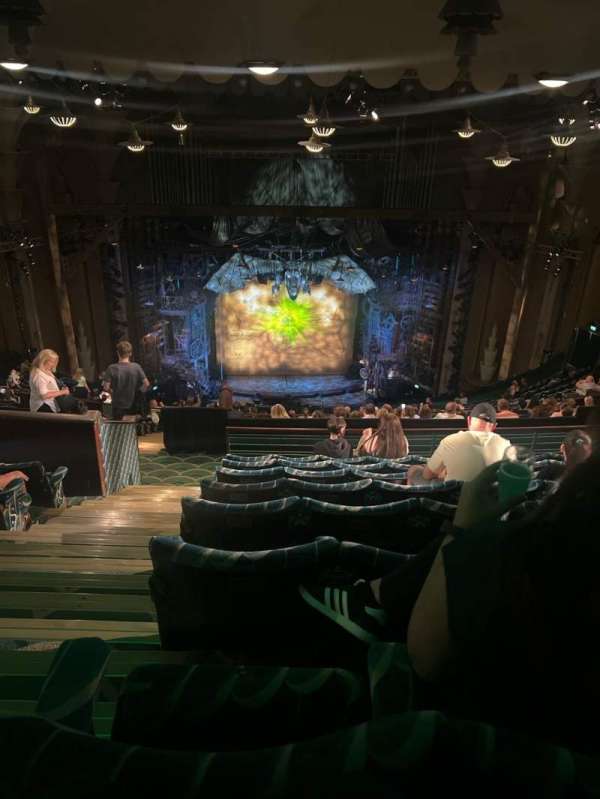 Apollo Victoria Theatre, section: Dress Circle, row: X, seat: 30
