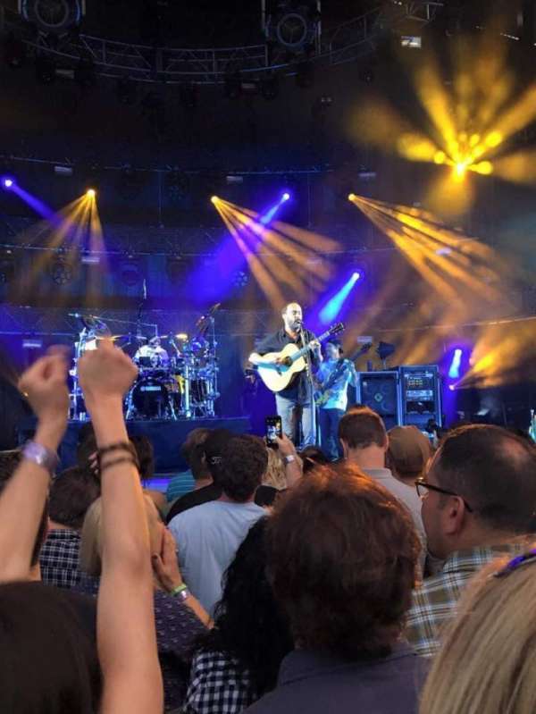 Jones Beach Theater, section: B, row: H