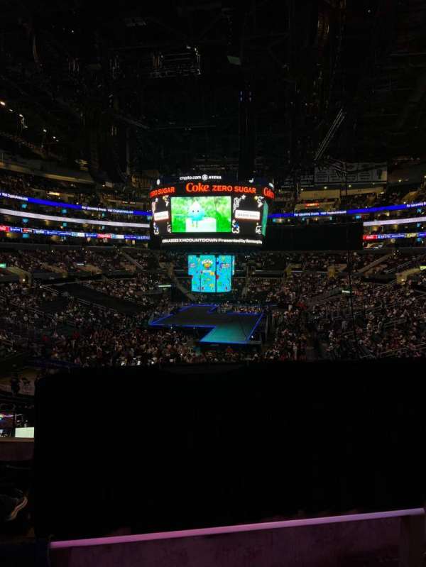 Crypto.com Arena, section: 208, row: 7, seat: 2
