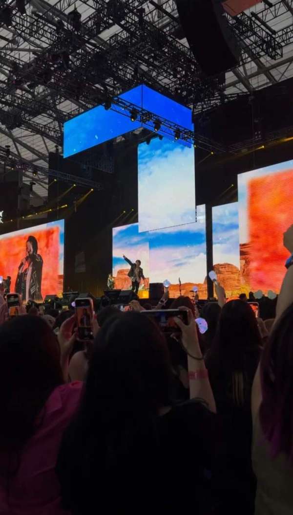 BMO Stadium, section: Floor A2, row: 6, seat: 14