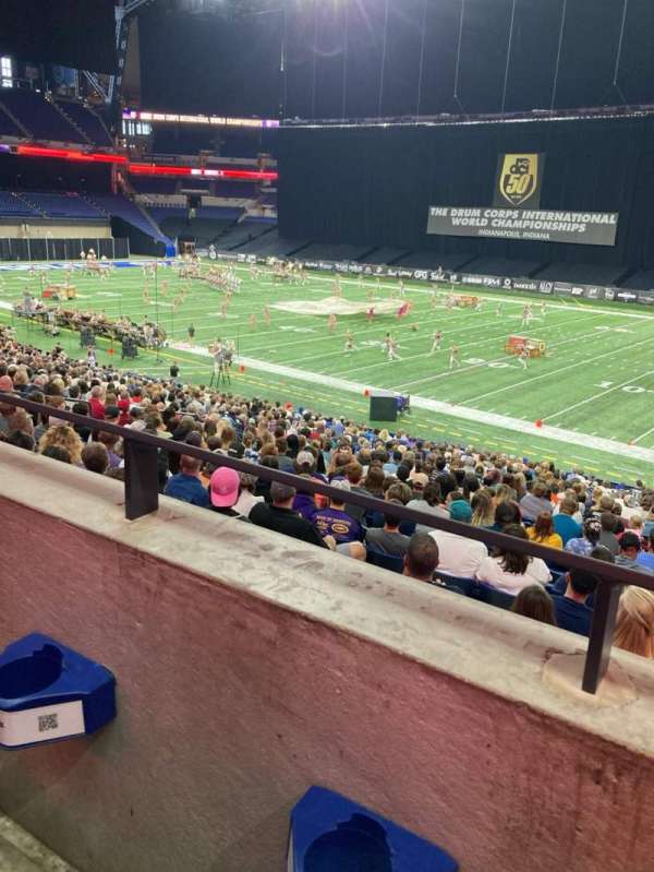 Lucas Oil Stadium, section: 236, row: 1, seat: 1