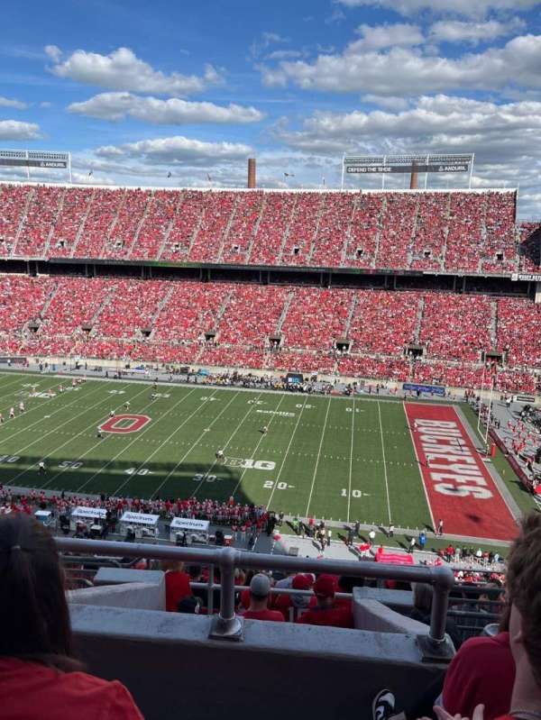 Ohio Stadium, section: 25C, row: 13, seat: 8