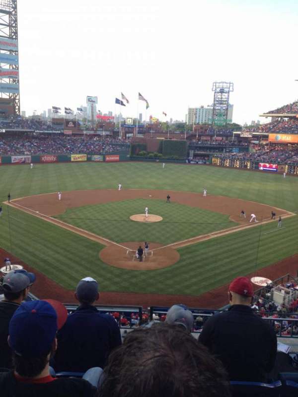Citizens Bank Park, section: 222, row: 4, seat: 5