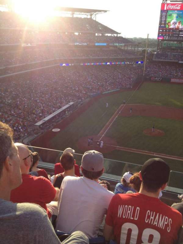 Citizens Bank Park, section: 316, row: 5, seat: 7