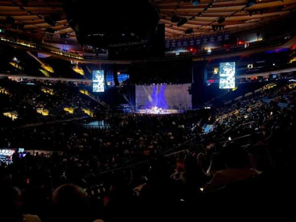 Madison Square Garden, section: 104, row: 12, seat: 6
