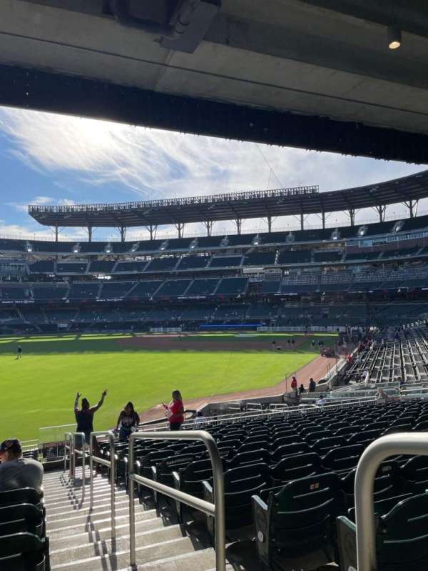 Truist Park, section: 143, row: 14, seat: 1