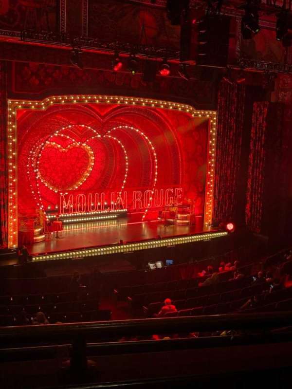Hollywood Pantages Theatre, section: Mezzanine L, row: B, seat: 1