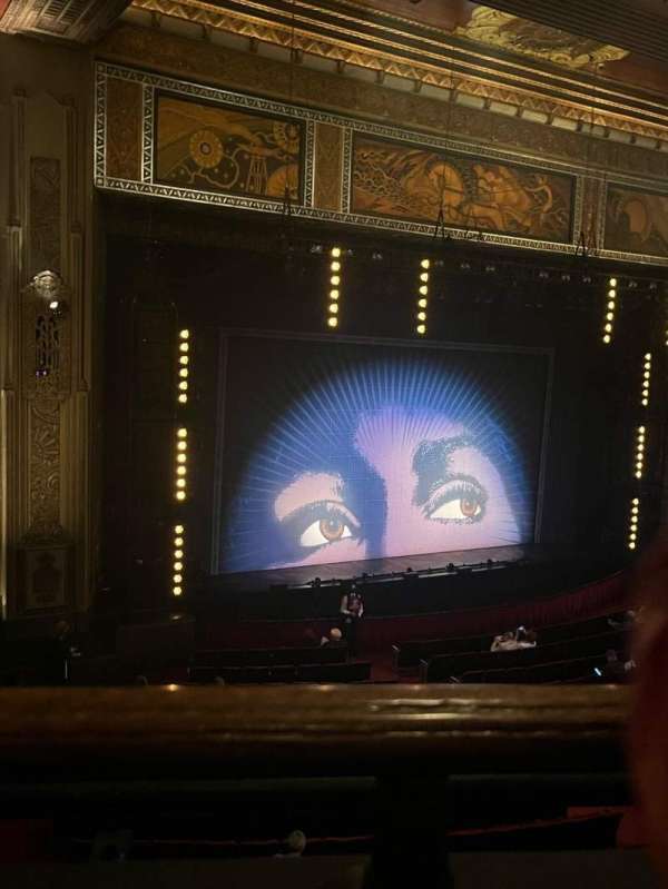 Hollywood Pantages Theatre, section: Mezzanine L, row: A, seat: 9