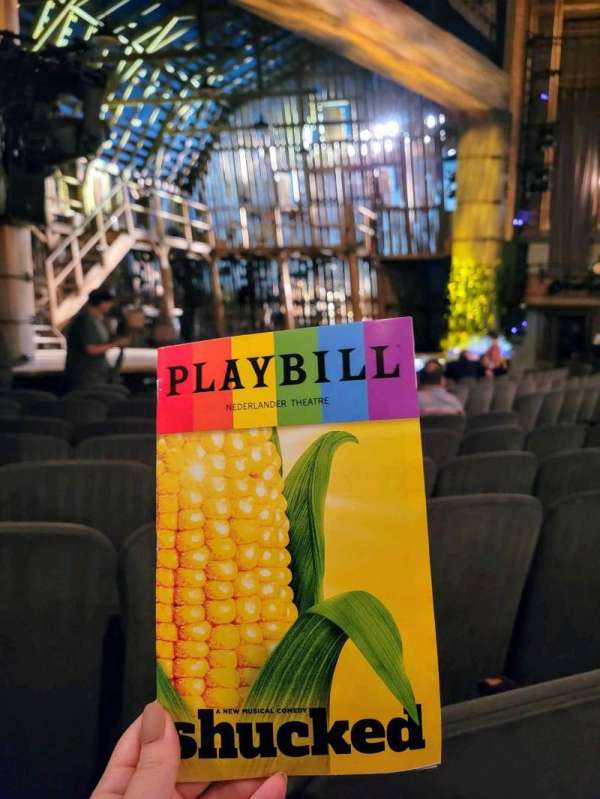 Nederlander Theatre, section: Orchestra L, row: J, seat: 23
