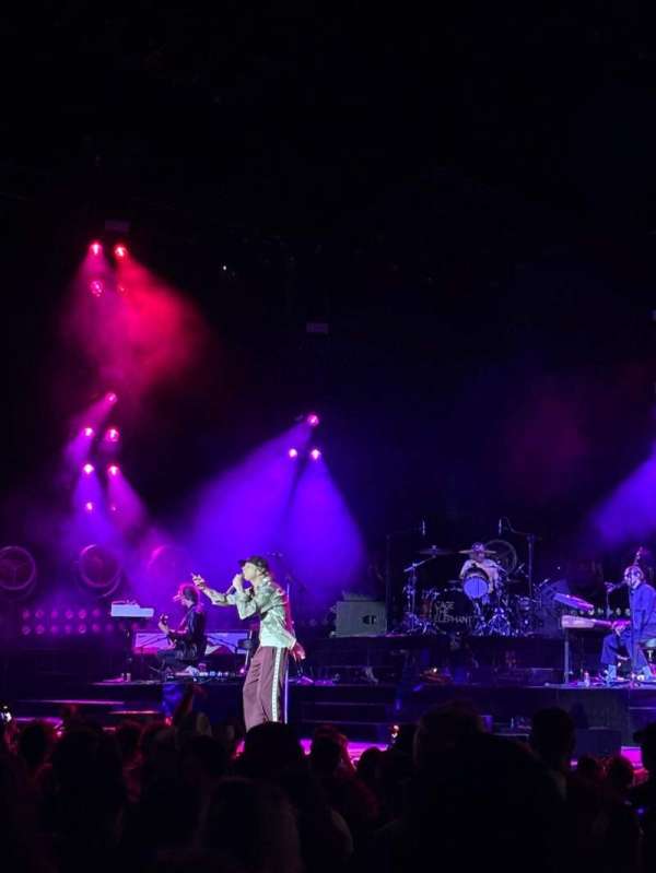 Isleta Amphitheater, section: 2, row: R, seat: 9