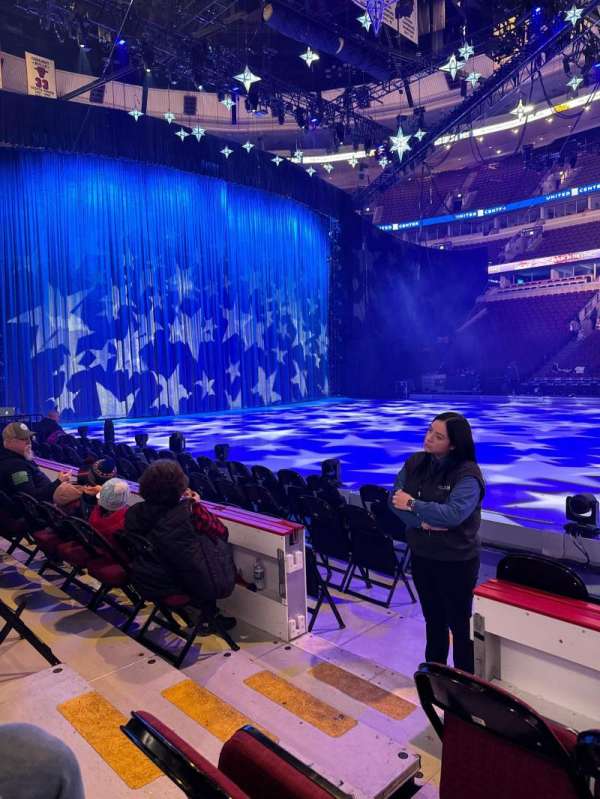 United Center, section: 111, row: 3, seat: 18